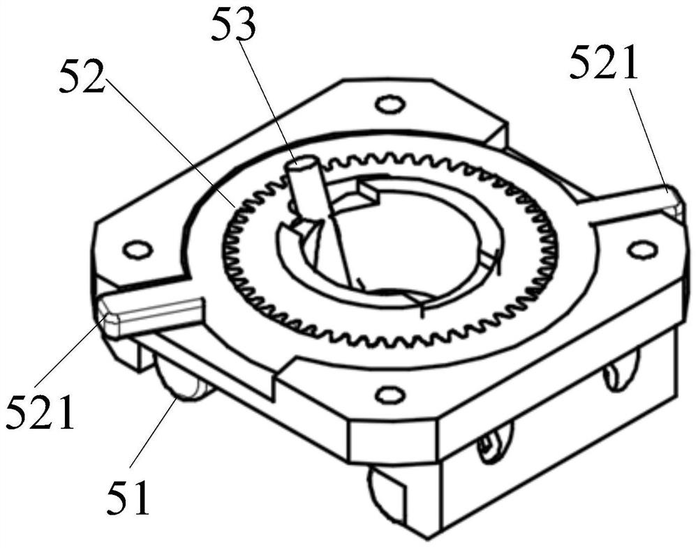 A detector for detecting tiny scratches on the surface of the car shaft