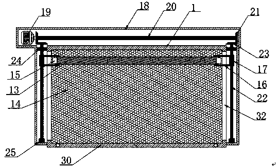 Tea leaf freshness-keeping-storing device