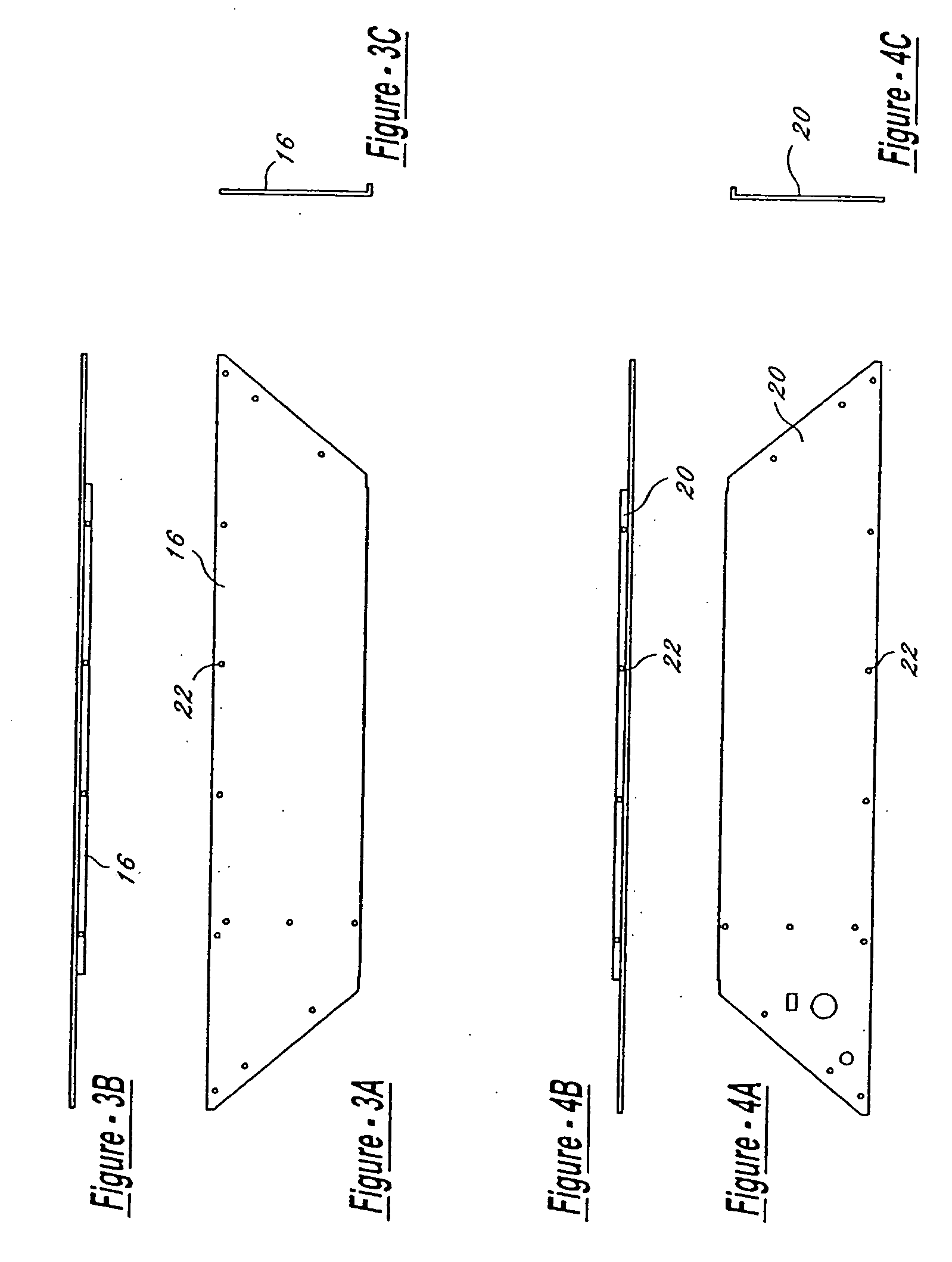 UV target for an environmental air sterilization apparatus