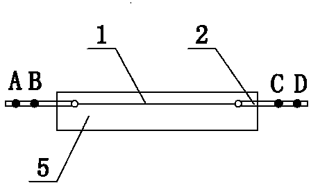 Method for detecting residual stress for high-molecular injection molding processing