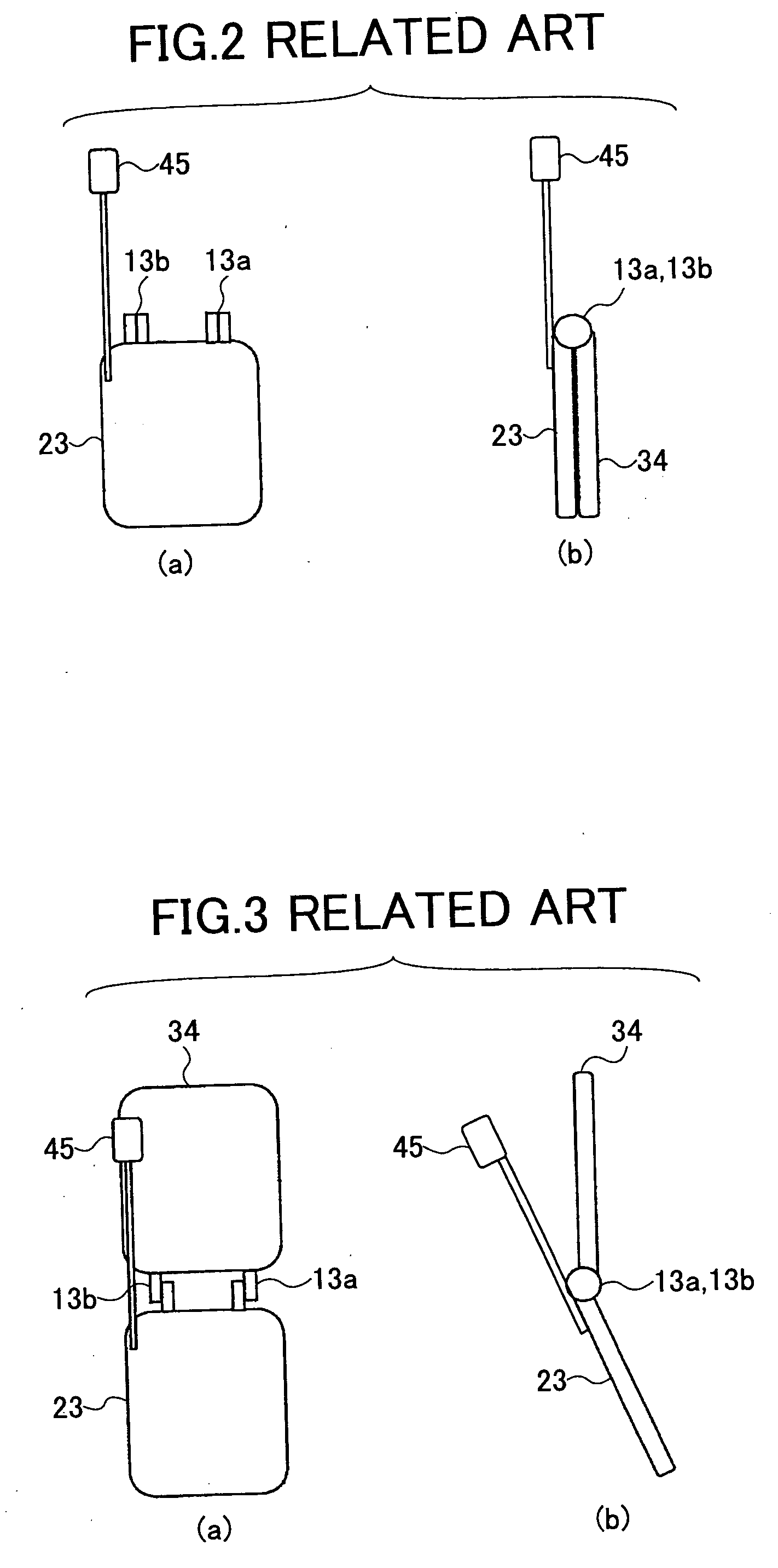 Folding type portable radio machine and chassis of the radio machine