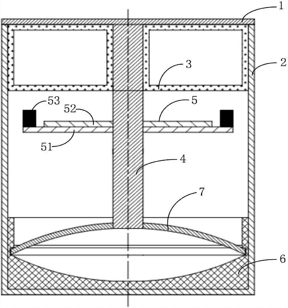 Vibration and temperature difference composite piezoelectric self-generating battery