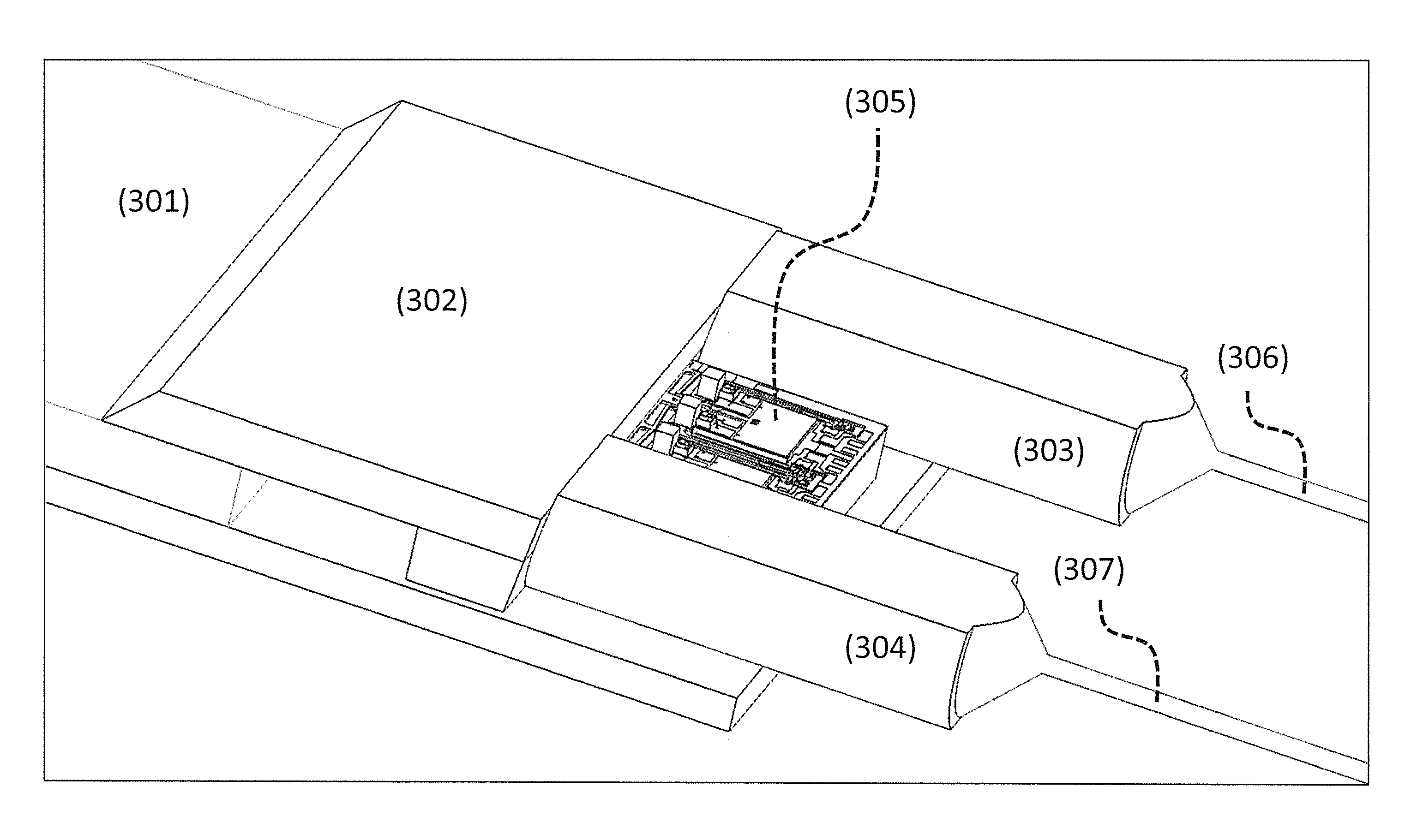 Planar lightwave circuit active connector