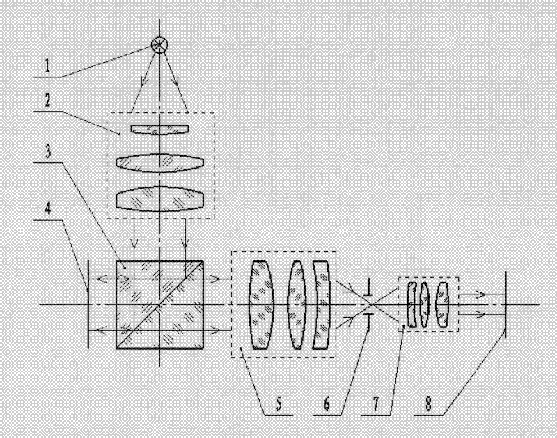 Novel infrared focal plane array imaging optical system