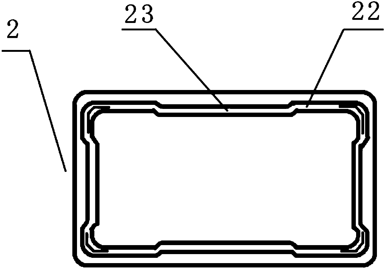 Anti-counterfeiting identification box and anti-counterfeiting identification method