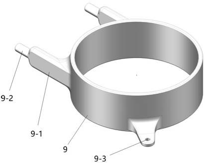 Impact type camellia oleifera fruit picker