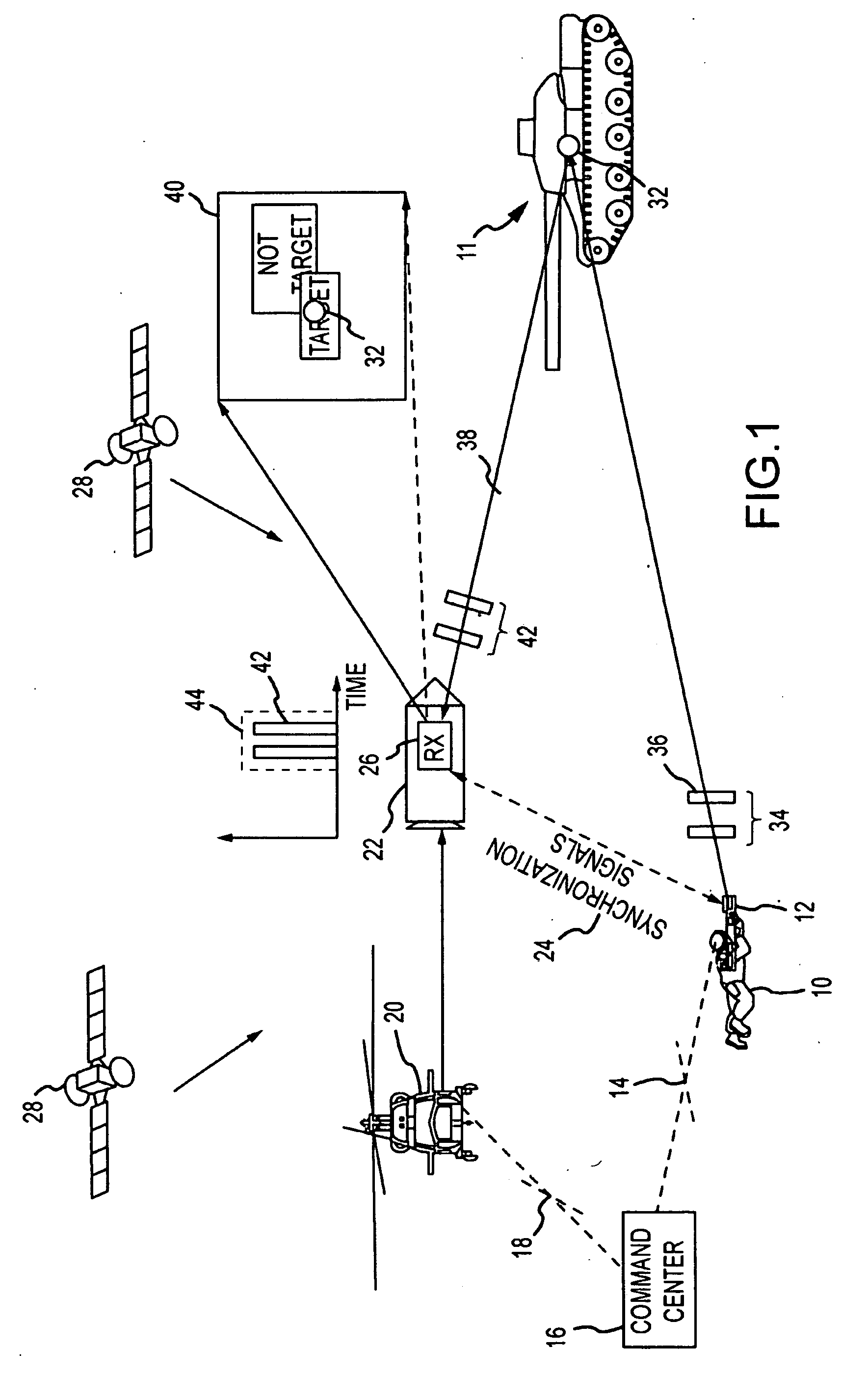 Absolute time encoded semi-active laser designation