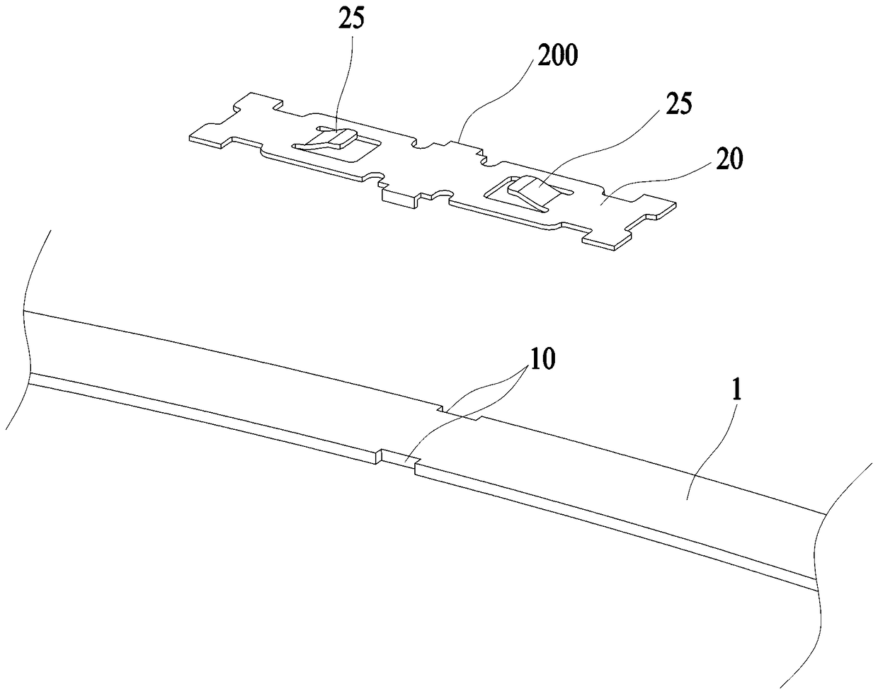 Novel wiper elastic support part, wiper joint base and wiper