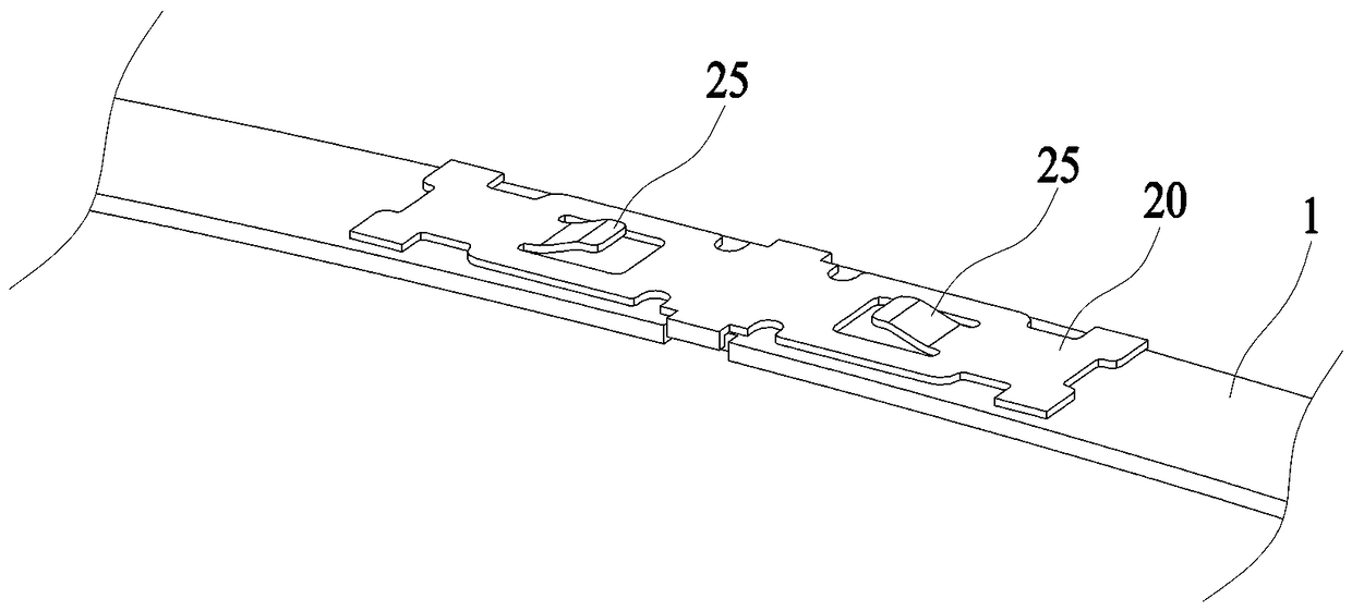 Novel wiper elastic support part, wiper joint base and wiper