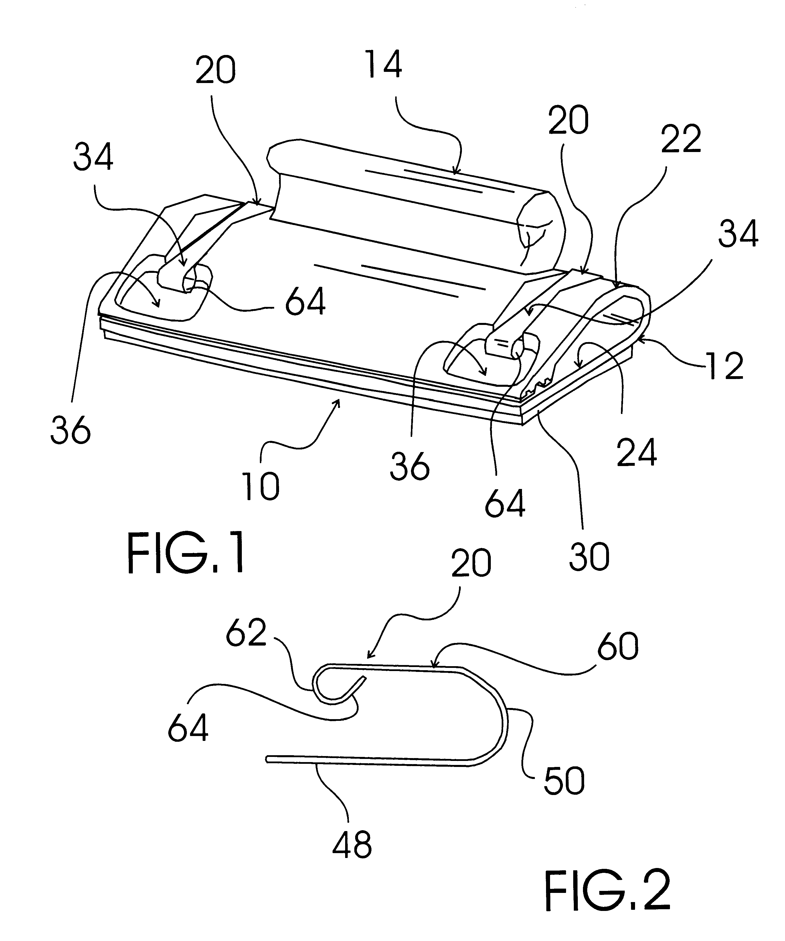 Quilt clamp