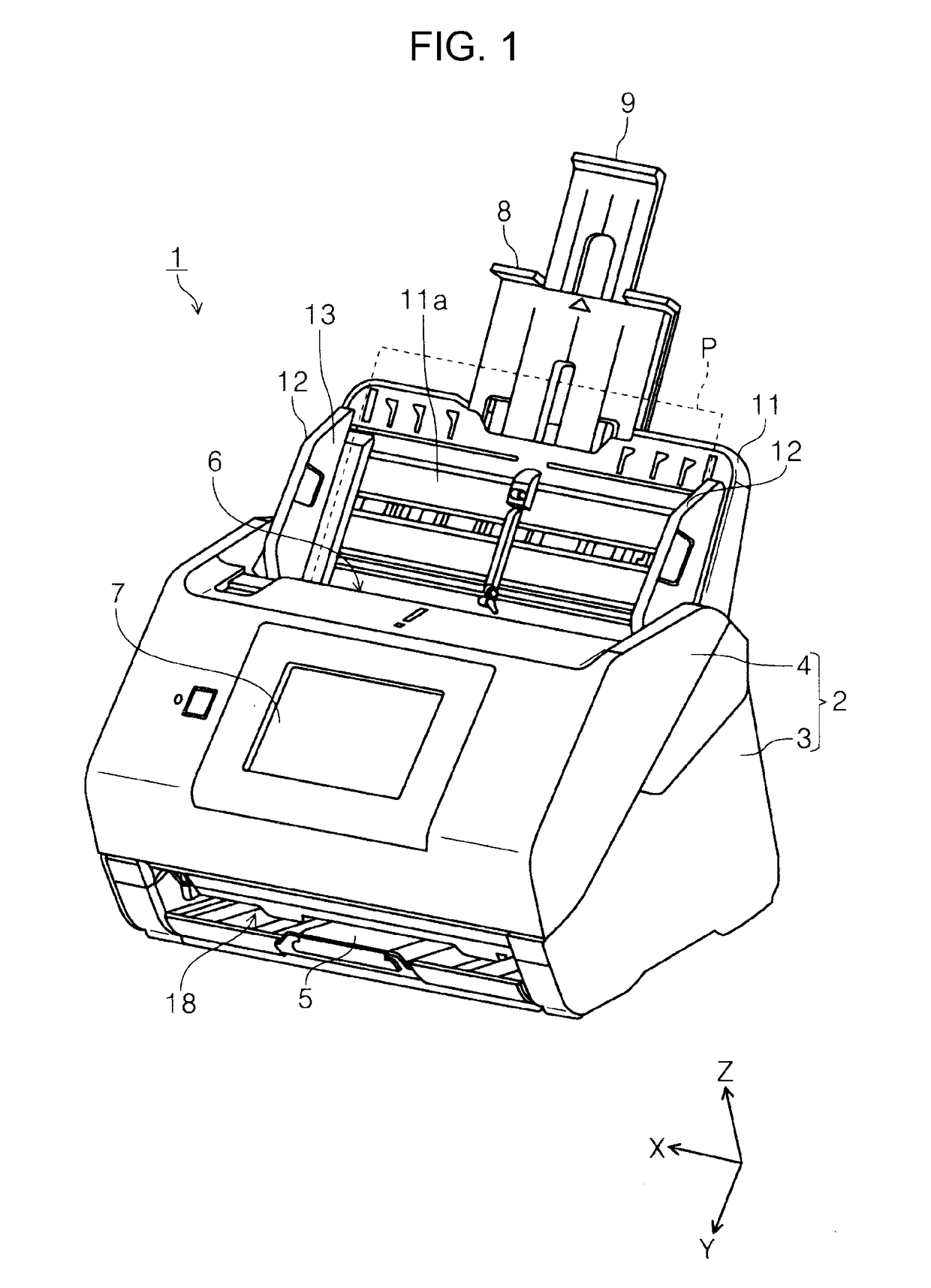 Multifeed detection device and image reading apparatus