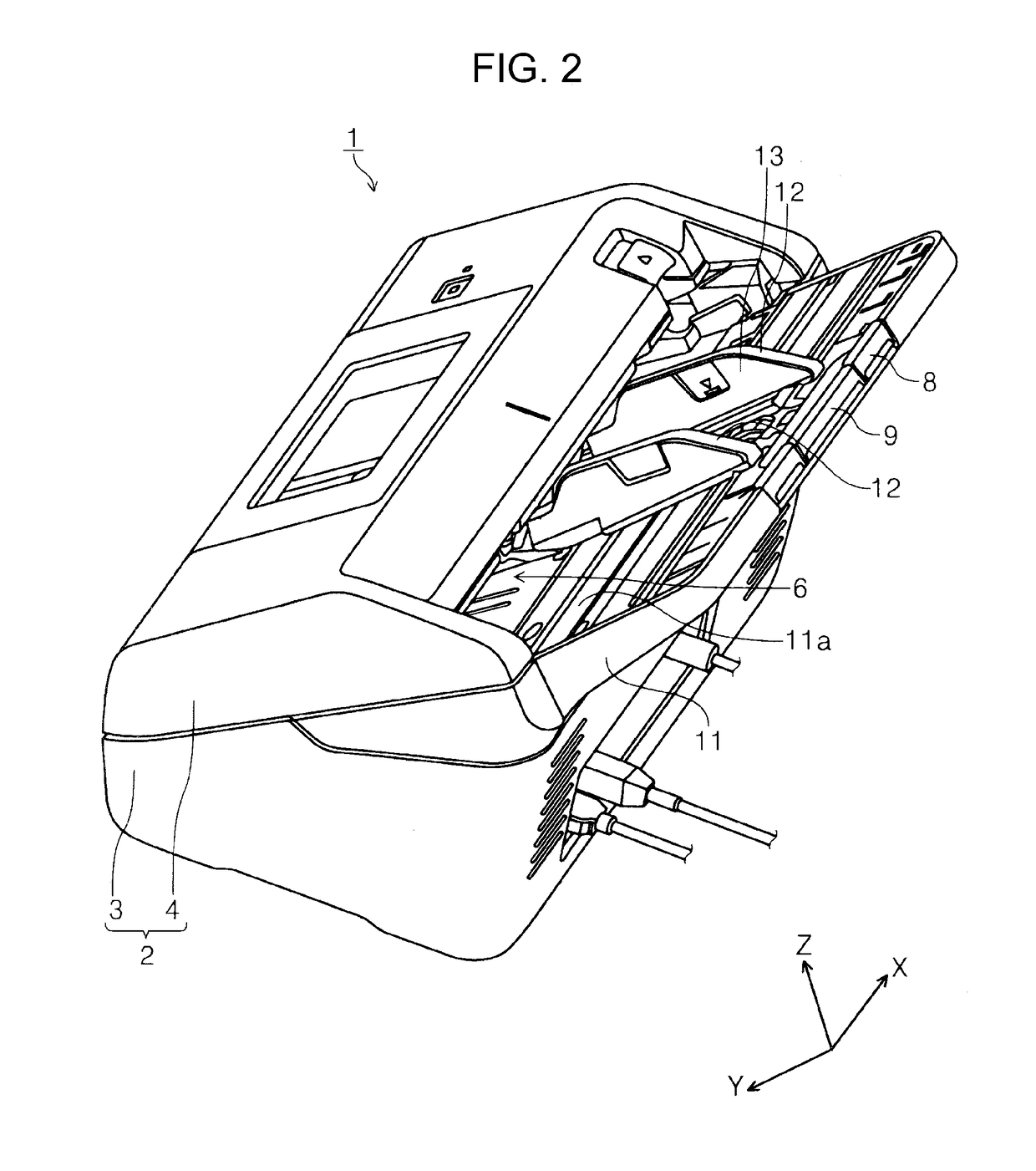 Multifeed detection device and image reading apparatus