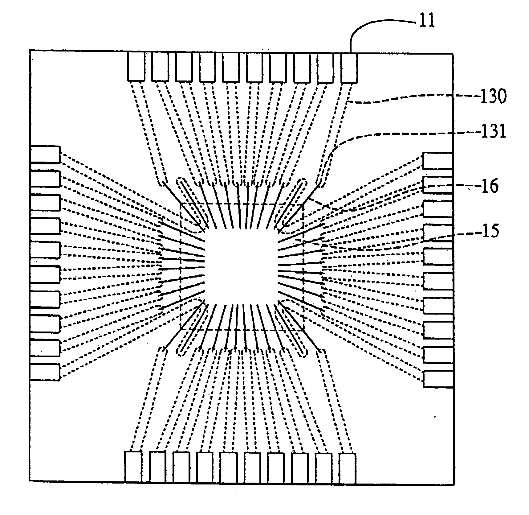 Method for fabricating semiconductor package free of substrate