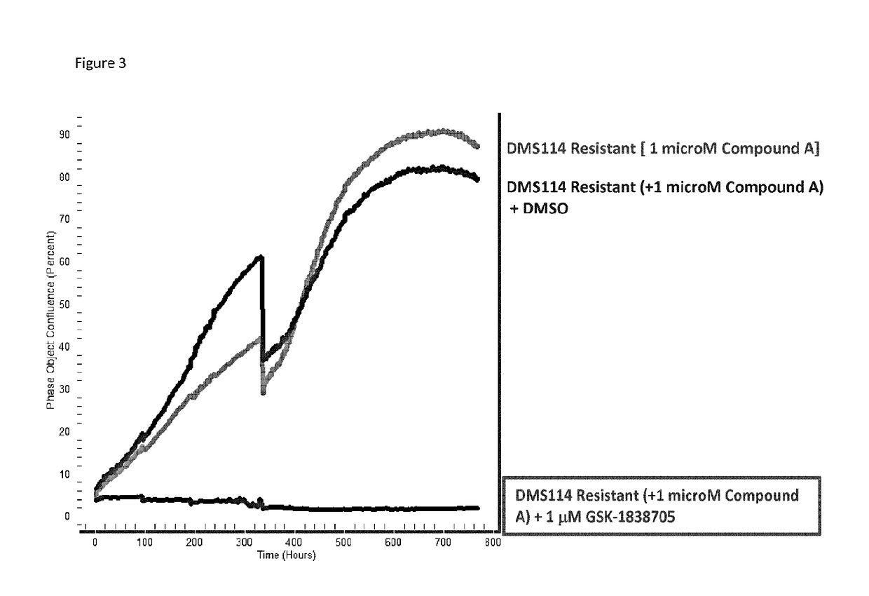 Combinations of an FGFR inhibitor and an igf1r inhibitor