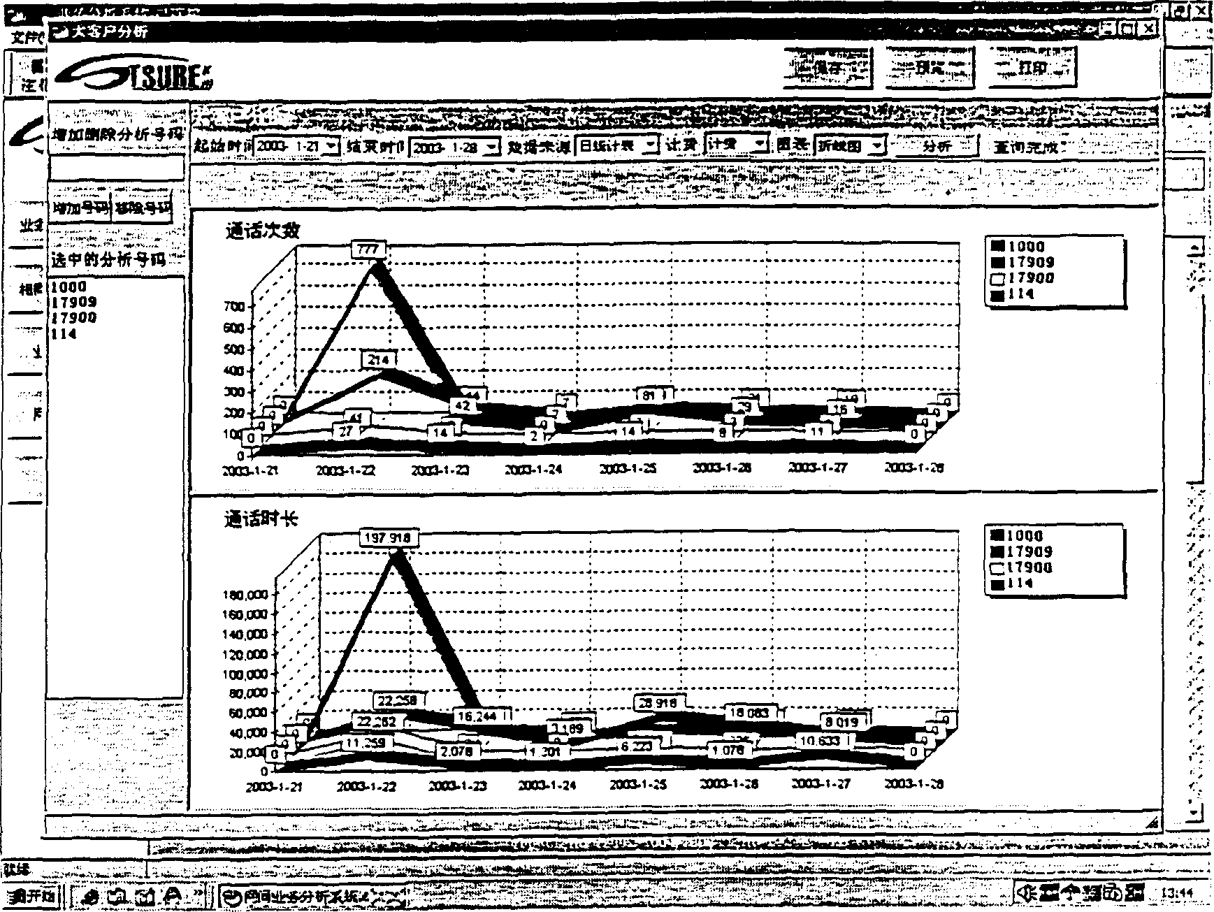 Speech sound business real time recording and analysis system and its method