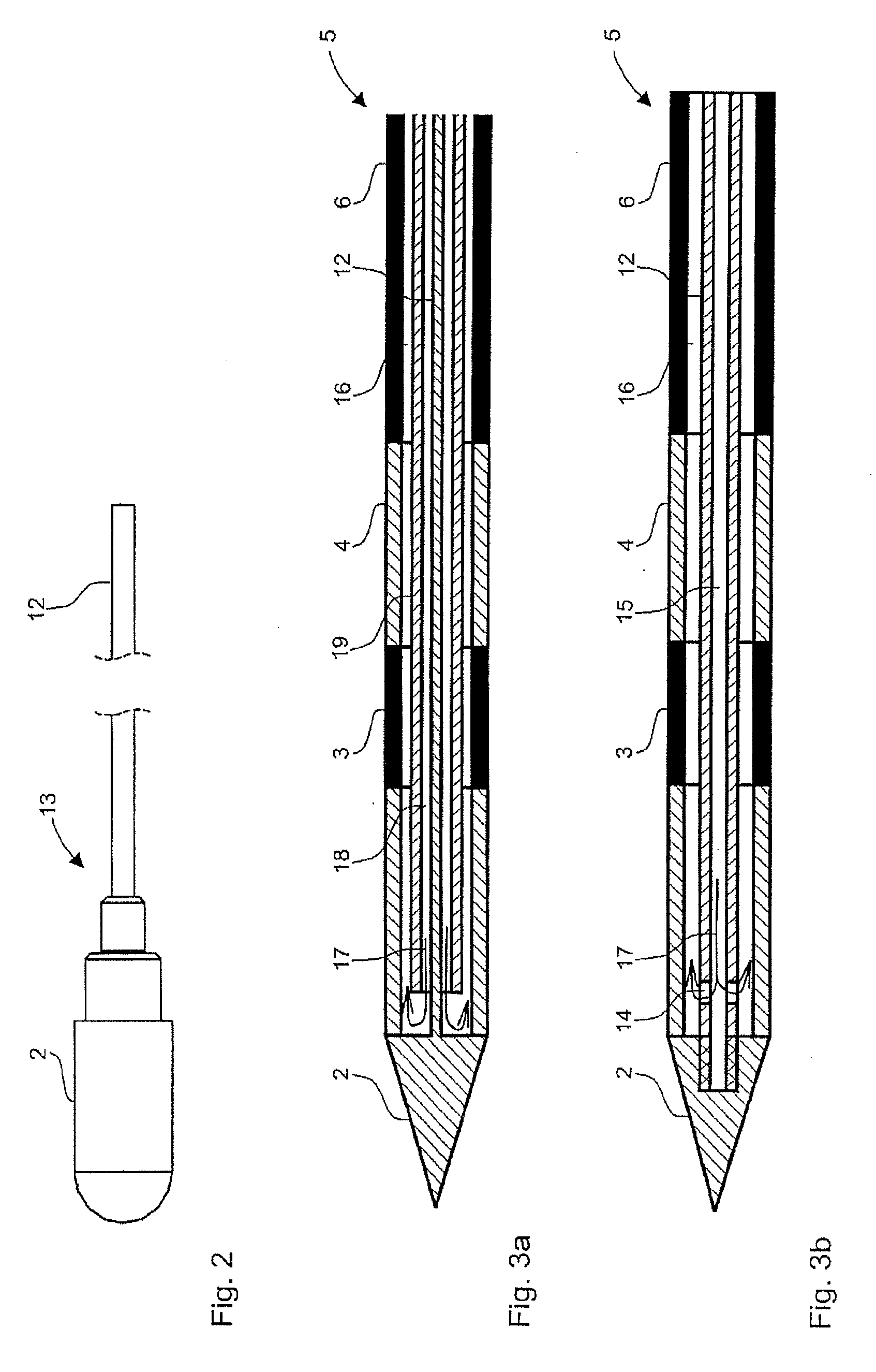 Flexible application device for the high-frequency treatment of biological tissue