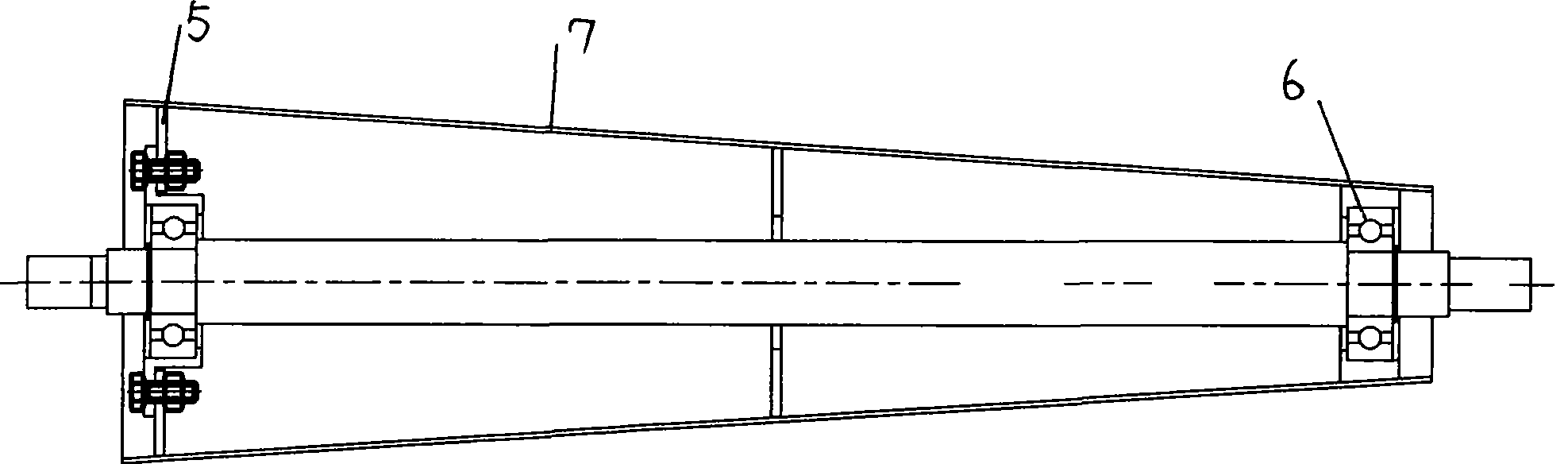 Grinding-rubbing type millet threshing mechanism