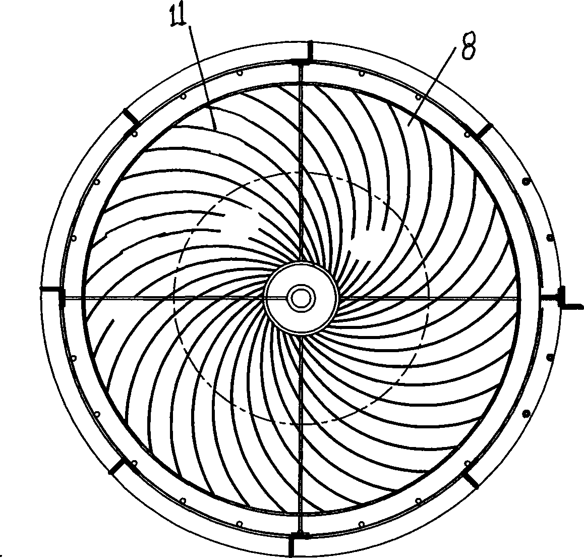 Grinding-rubbing type millet threshing mechanism