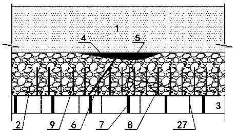 Comprehensive control method for grouting in seepage damage zone of weakly cemented rock mass at the top of underground engineering