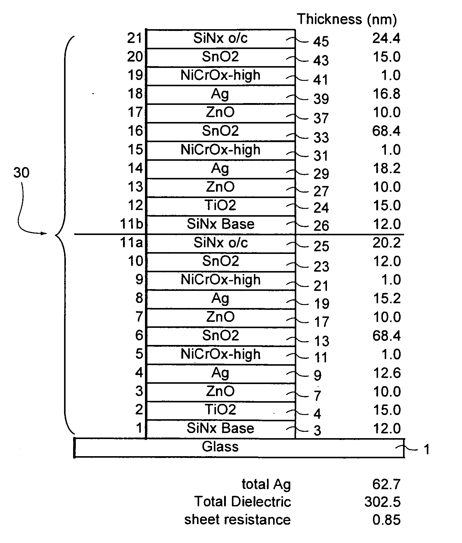 Plasma display panel including TCC EMI filter, and/or method of making the same