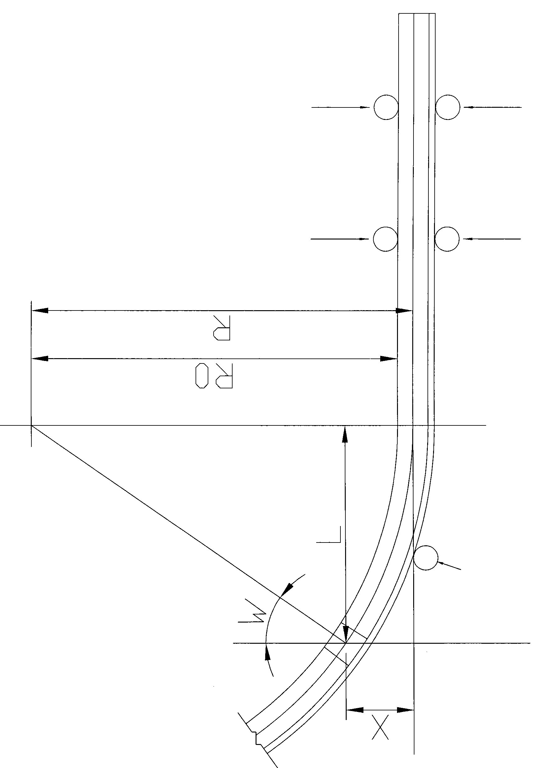 Method and device for controlling flatness of steel material