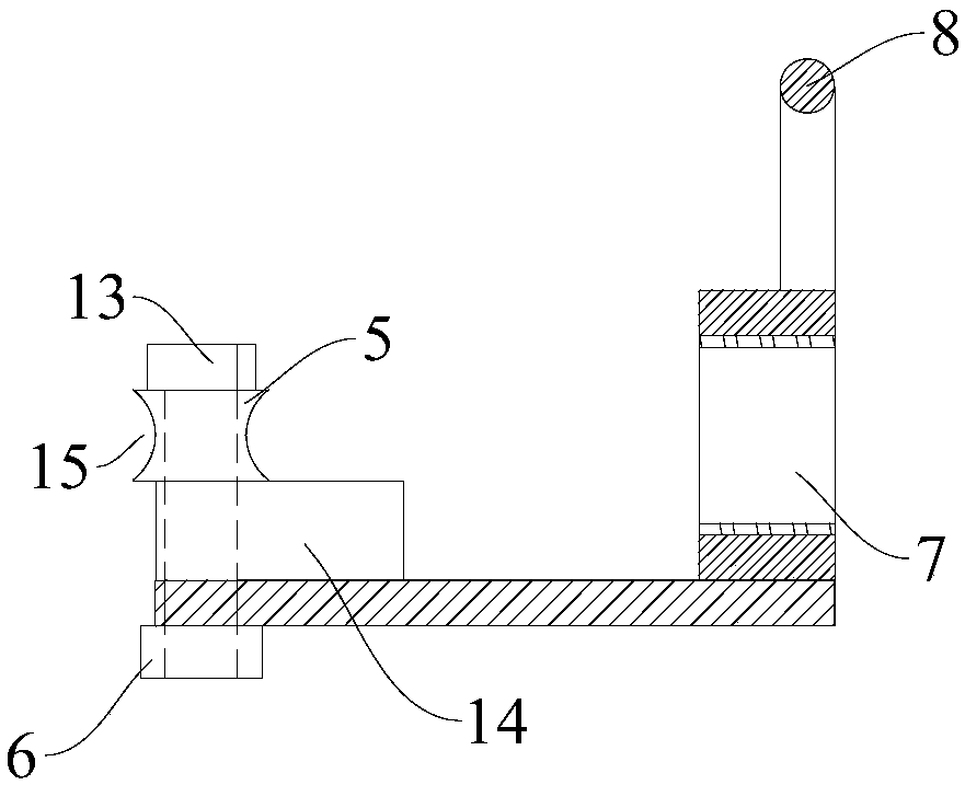 Steel bar bending machine