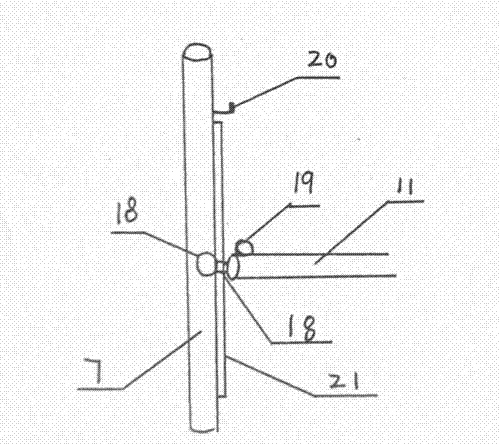 Bed guardrail locking device