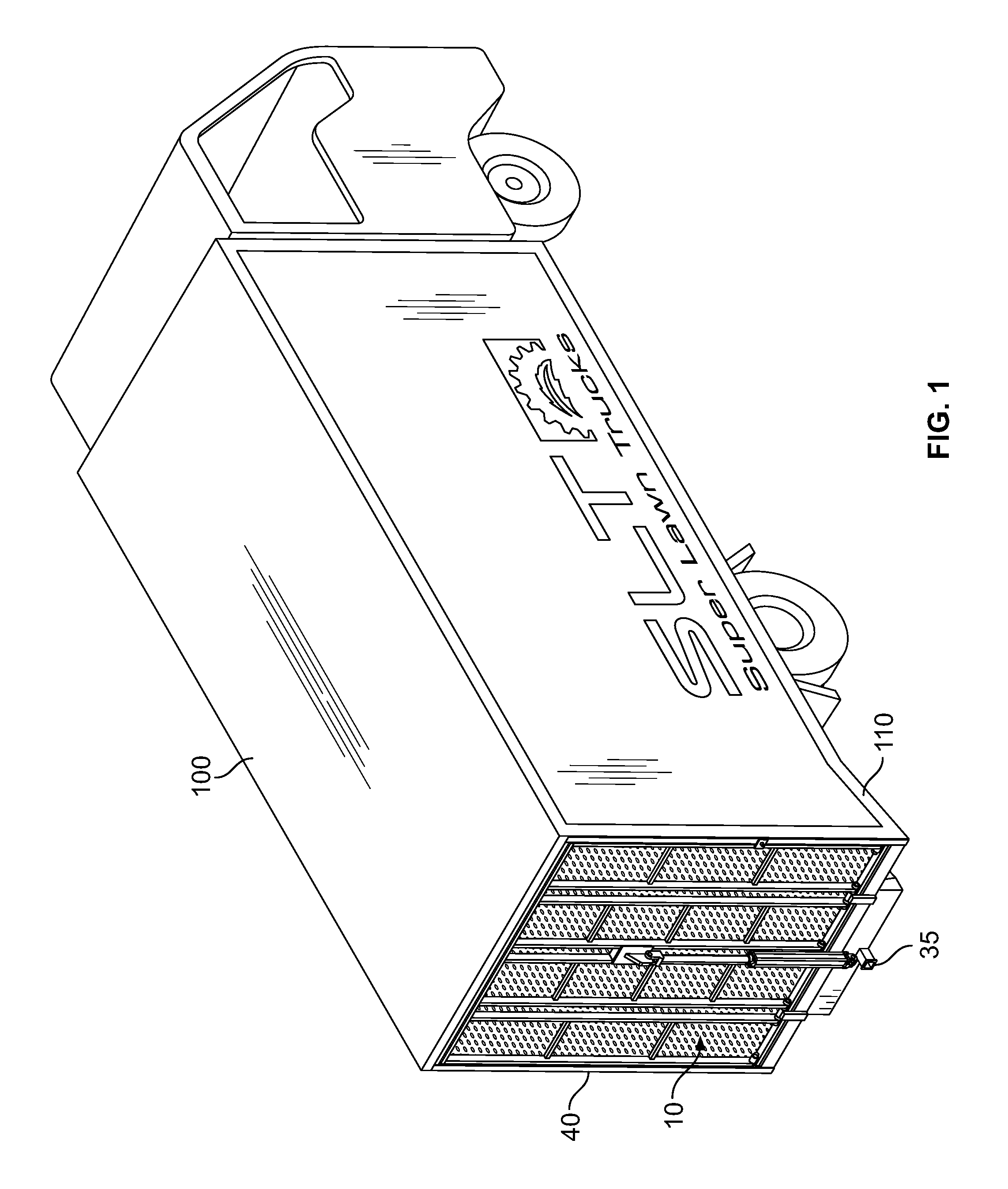 Loading Ramp and Door for a Storage Vehcile