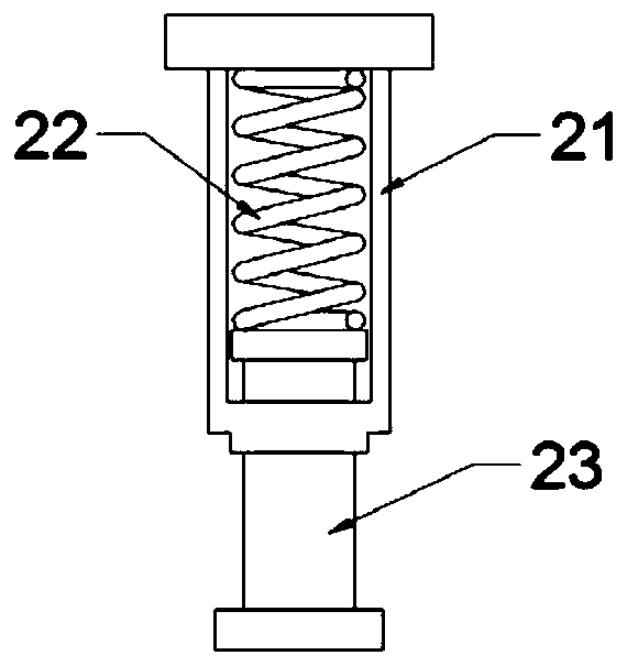 Soybean plant threshing device for soybean collection and storage