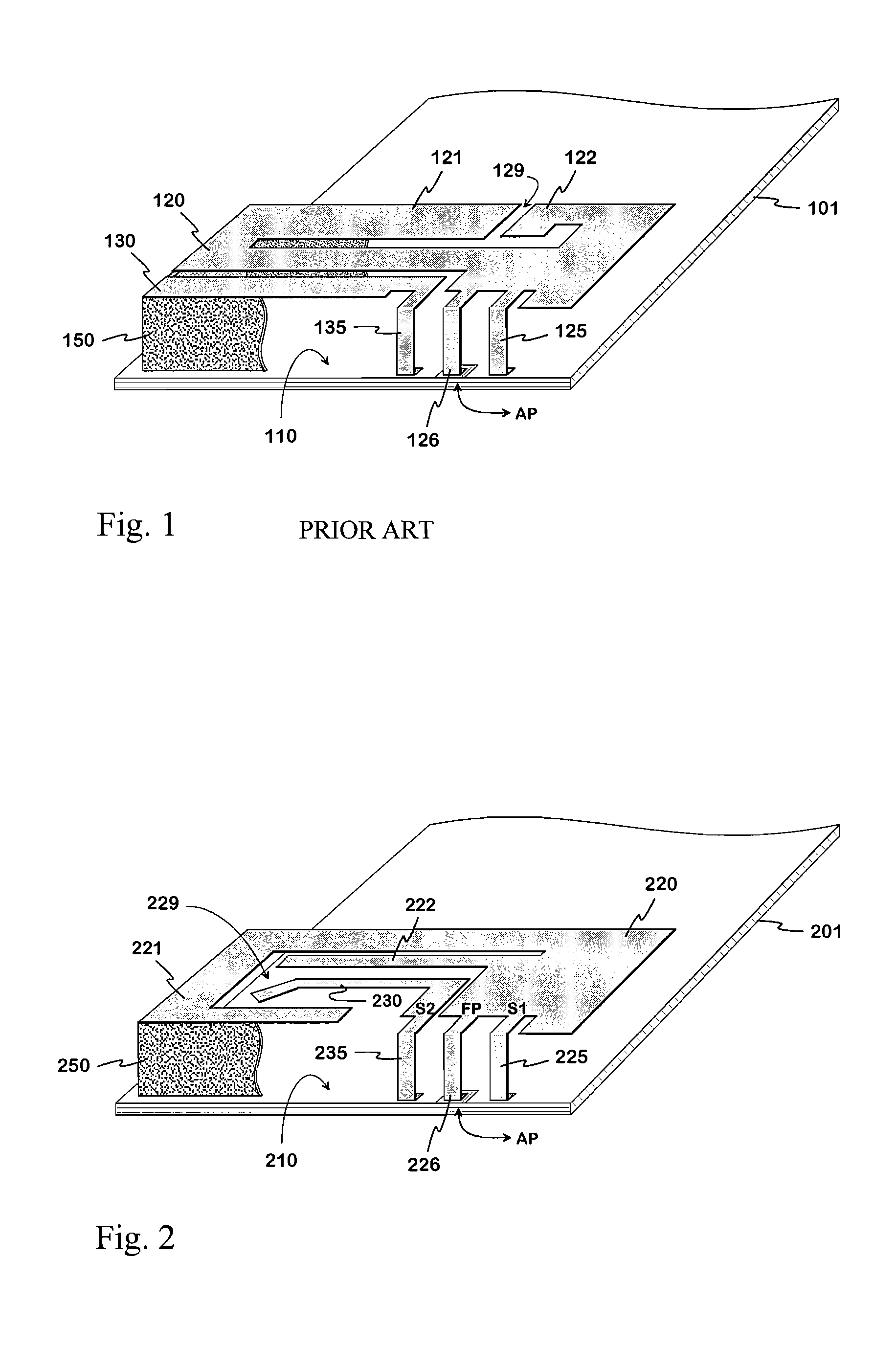 Internal multiband antenna