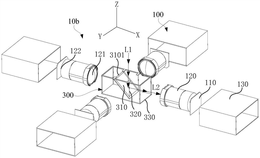 Periscopic lens module, periscopic camera device and intelligent terminal