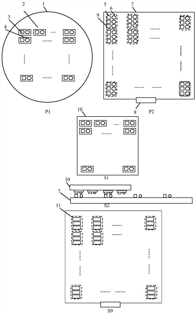 Magnetic auxiliary laser patterning Micro-LED mass transfer method