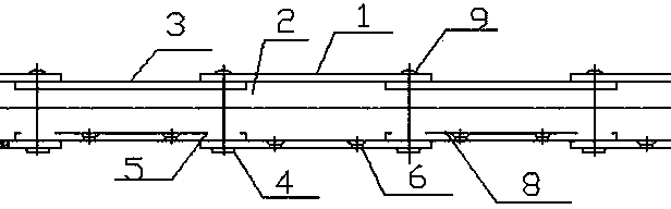 Plate-type chain and installation method thereof