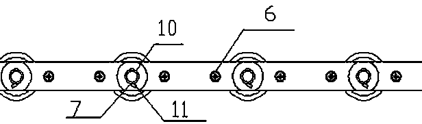 Plate-type chain and installation method thereof