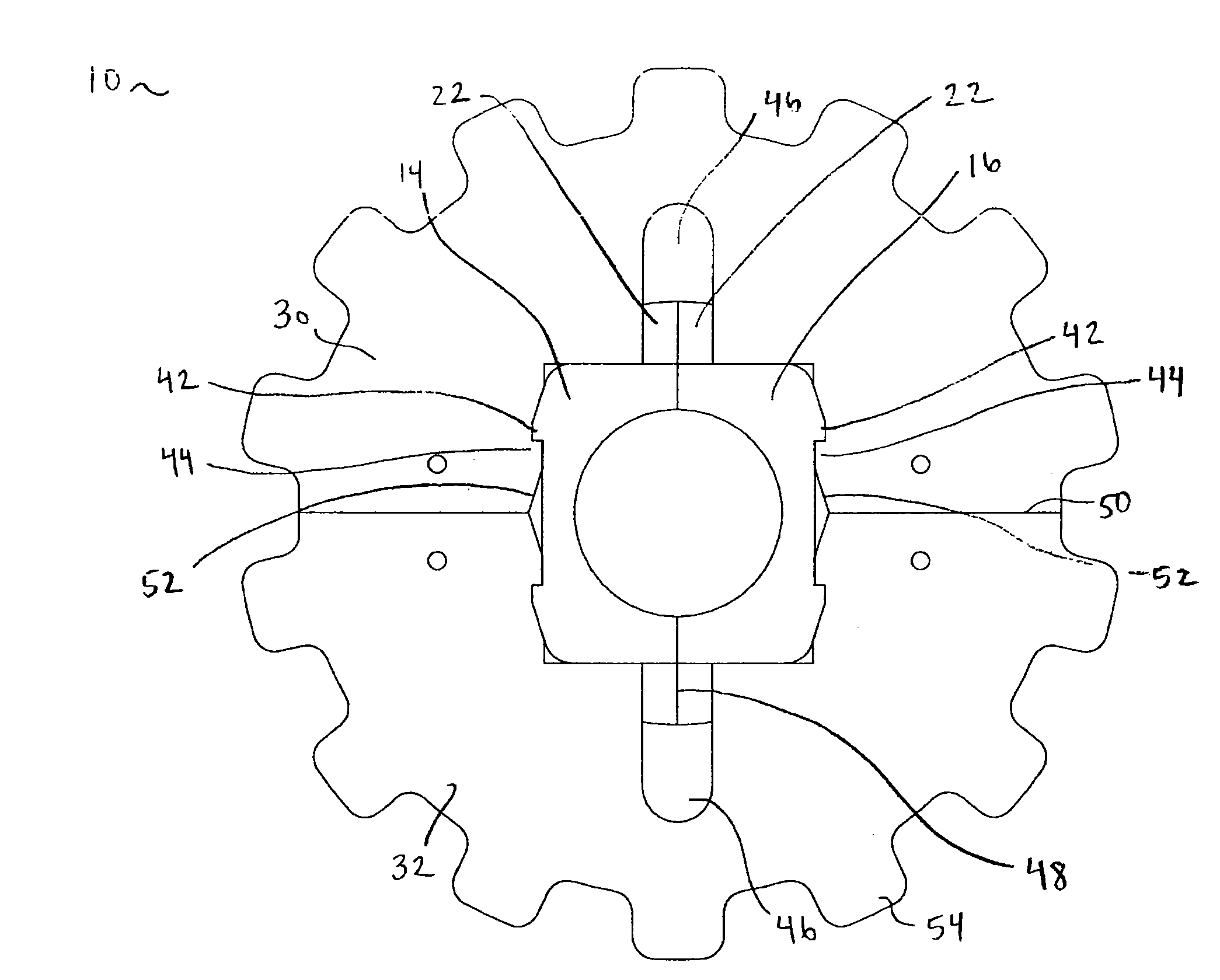 Snap together split sprocket