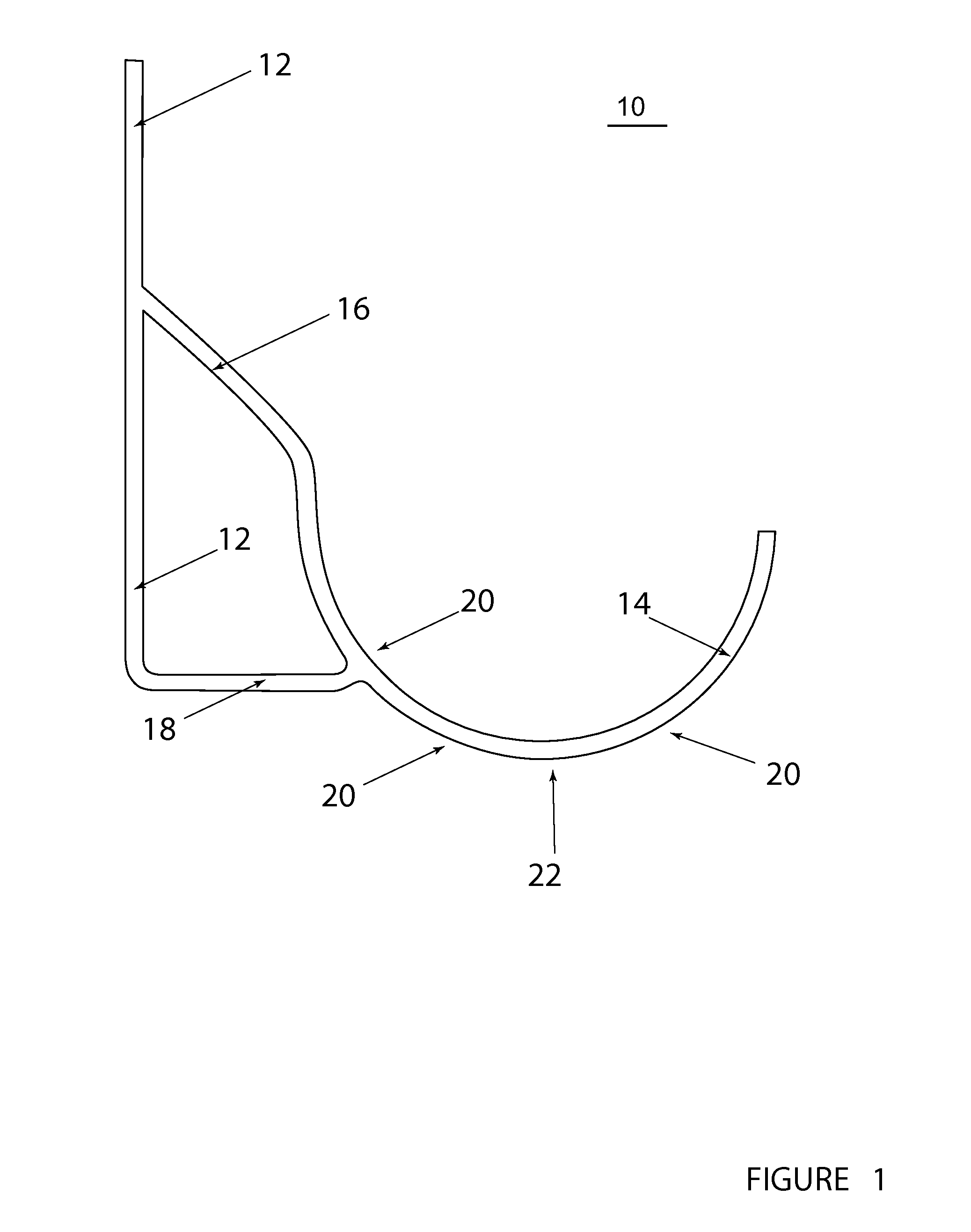 Bracket for Mounting a Pipe Away from a Vertical Wall