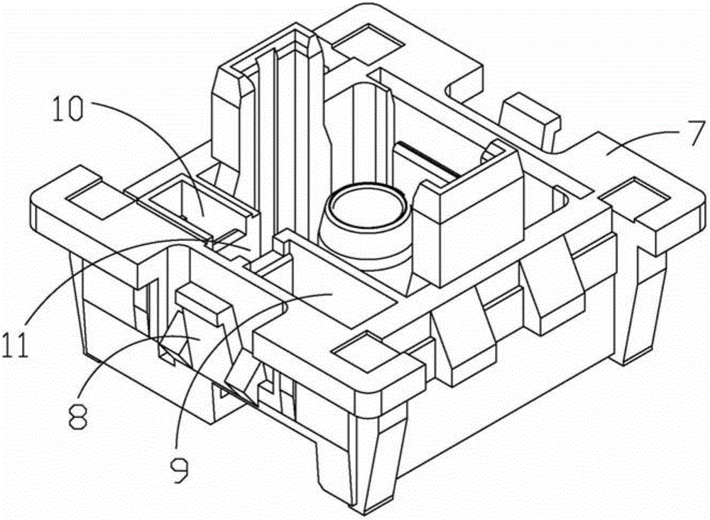 Light triggered mechanical keyboard switch