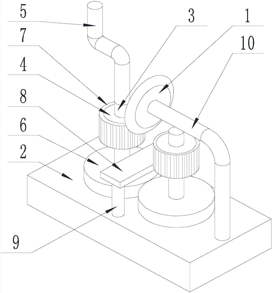 Cable insulation cover layer stripping mechanism