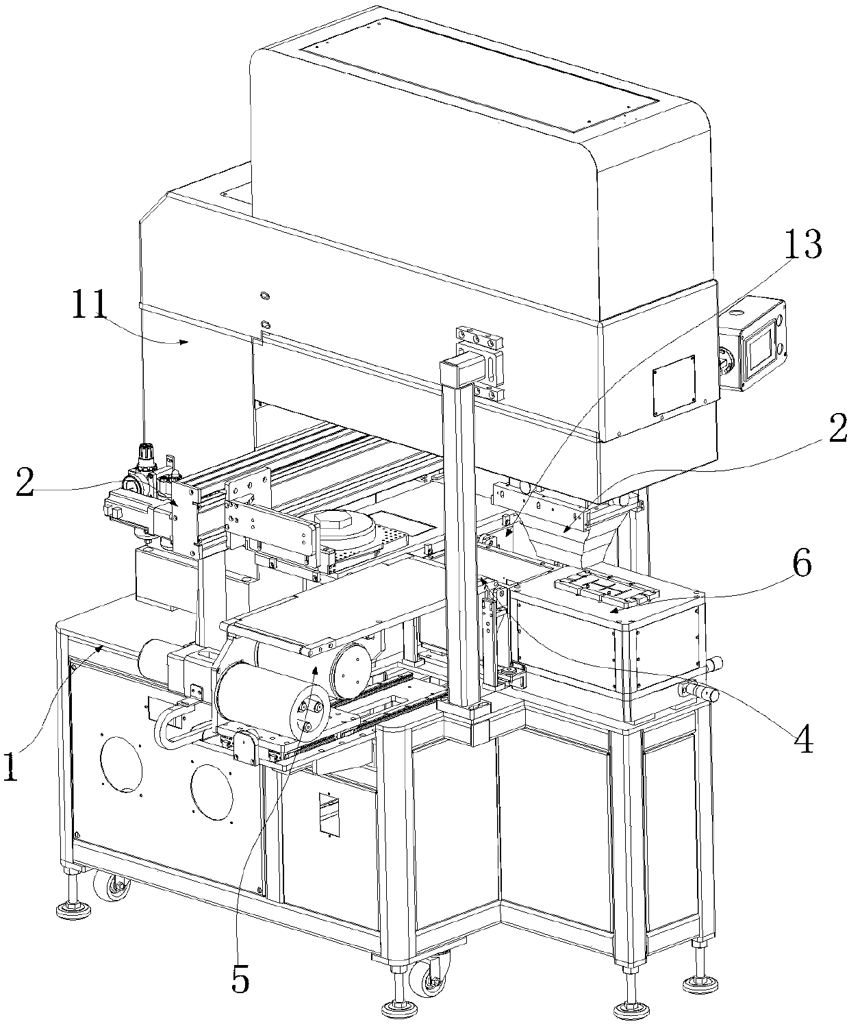 3D glass pad printing machine and pad printing method thereof