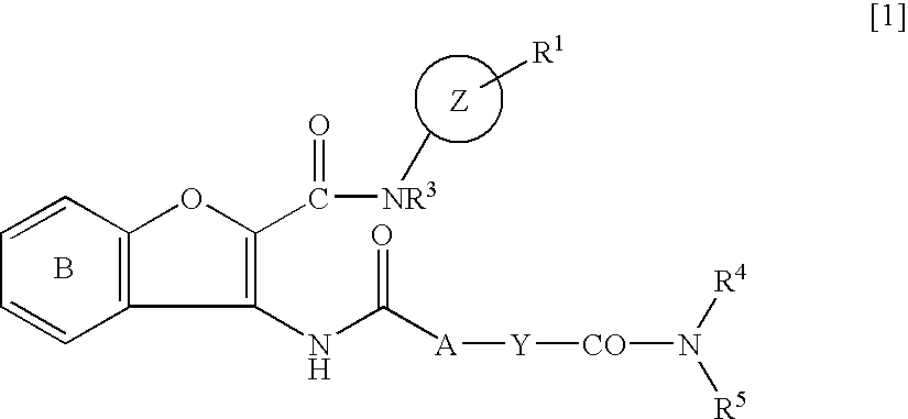 Carbamoyl-type benzofuran derivatives