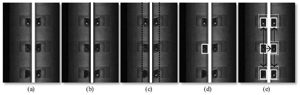 Anomaly detection method for rail fasteners with automatic sample labeling