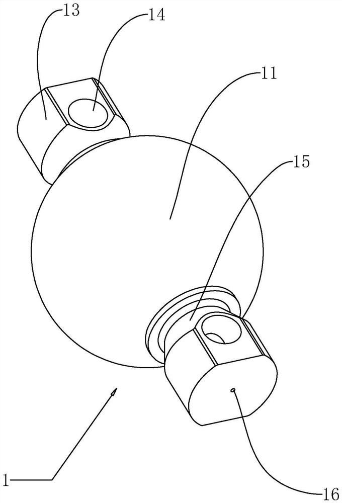 Hollow casting type rubber bushing assembly