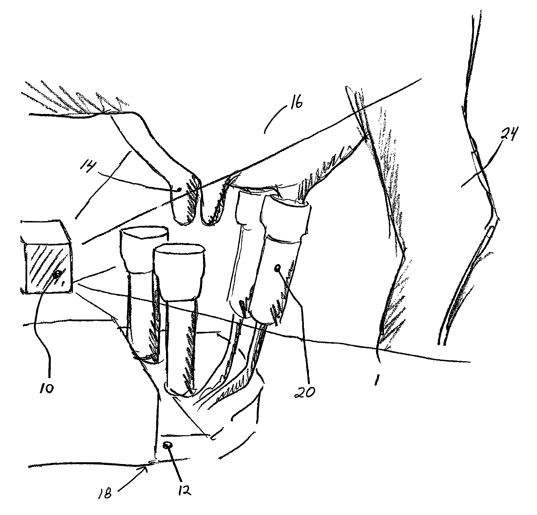 Time of flight teat location system