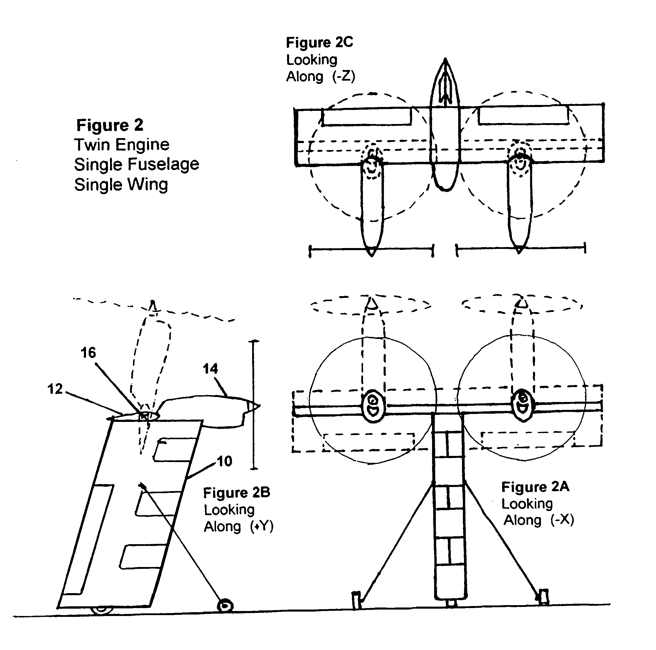 Tall V/STOL aircraft