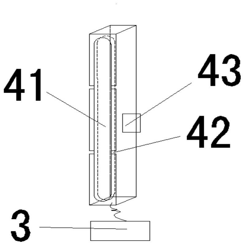 Device for testing soldering resistance of pin of liquid crystal display