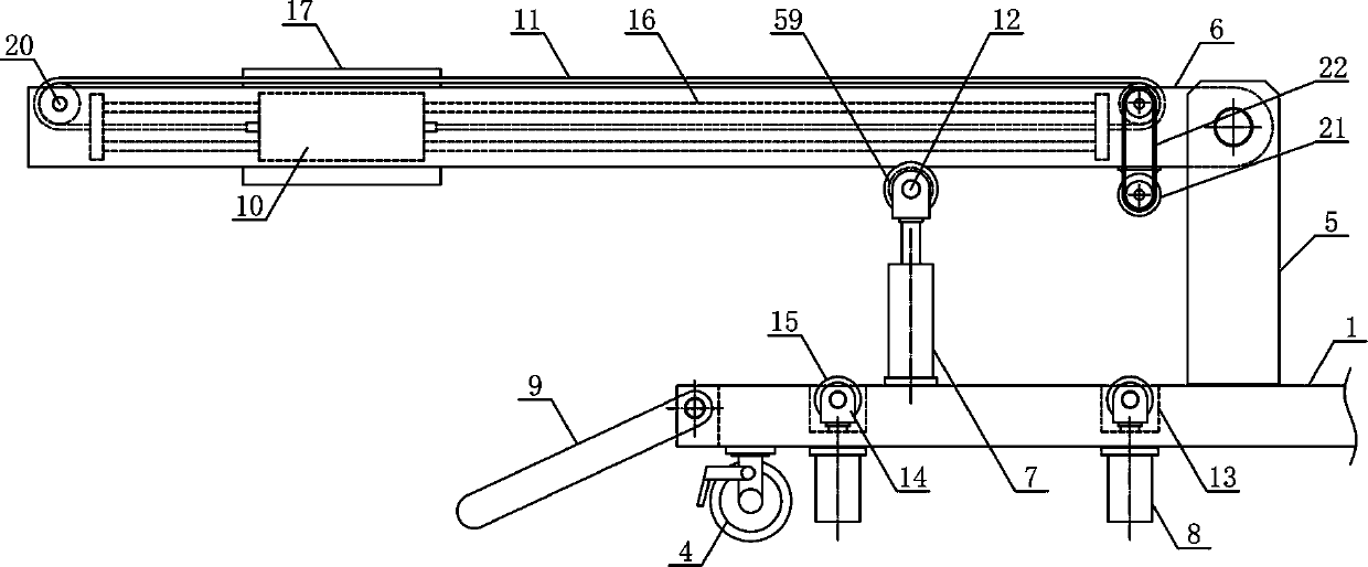 Fully-automatic cable laying machine