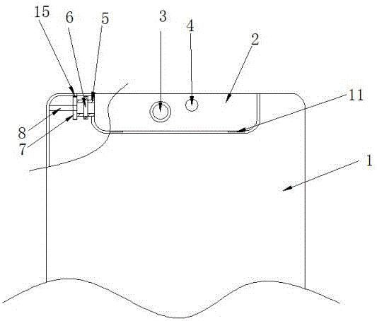 Rotary camera for mobile phone