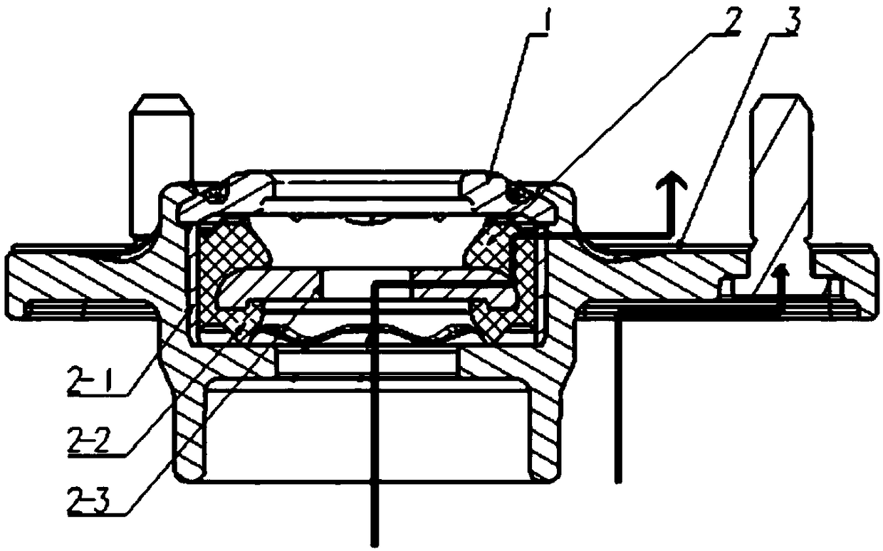 Upper mounting seat