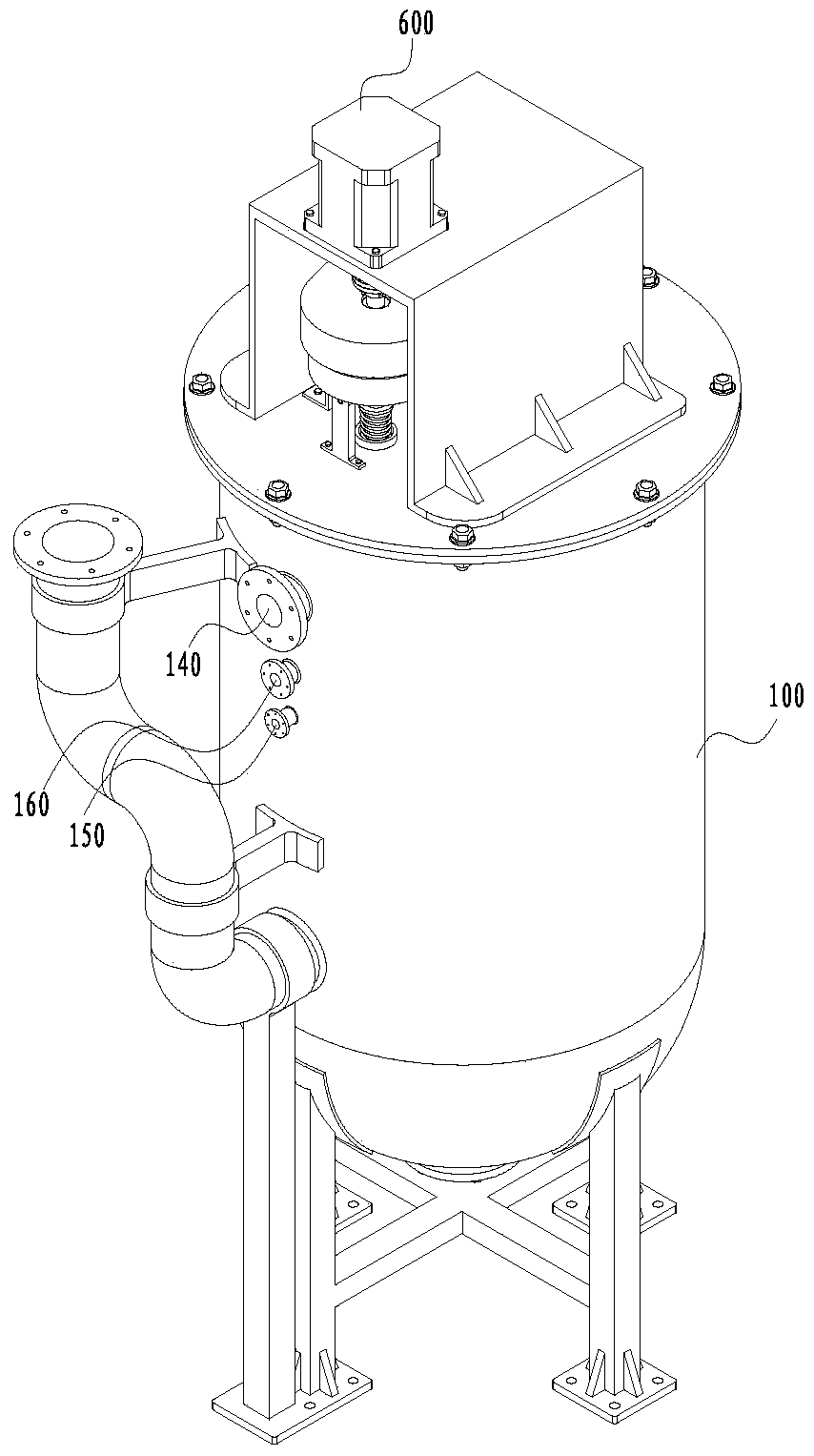 Sewage filtration equipment