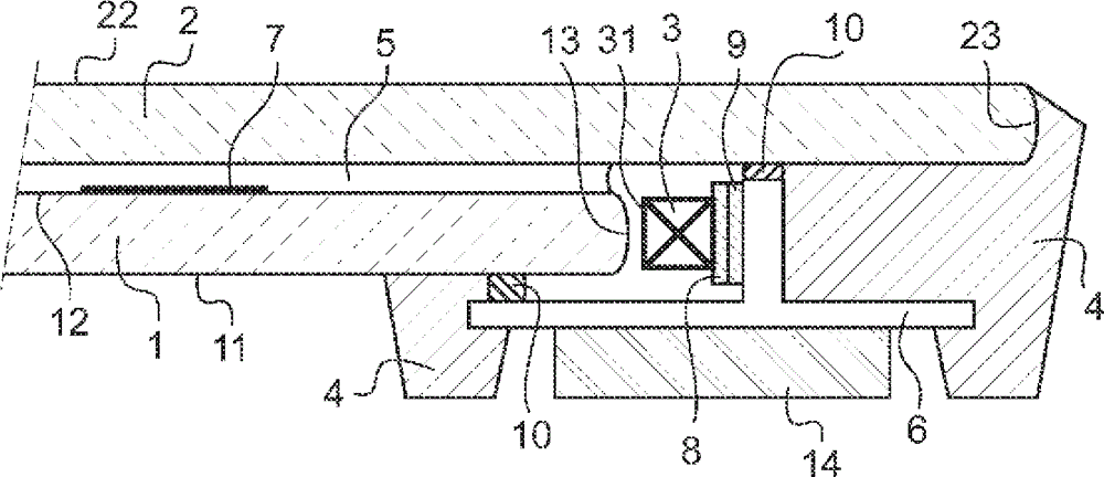 Light-up window for a vehicle